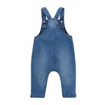 Overall-largo-para-recien-nacidos-unisex-Ropa-recien-nacido-nino-Indigo-medio