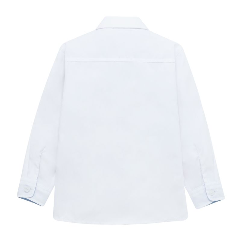 Camisa-manga-larga-para-bebe-niño-Ropa-bebe-nino-Blanco