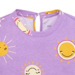 Camiseta-manga-corta-para-bebe-niña-Ropa-bebe-nina-Morado