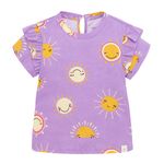 Camiseta-manga-corta-para-bebe-niña-Ropa-bebe-nina-Morado