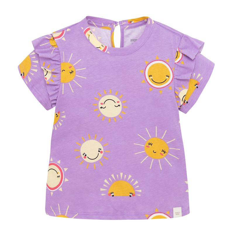 Camiseta-manga-corta-para-bebe-niña-Ropa-bebe-nina-Morado