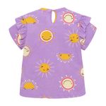 Camiseta-manga-corta-para-bebe-niña-Ropa-bebe-nina-Morado