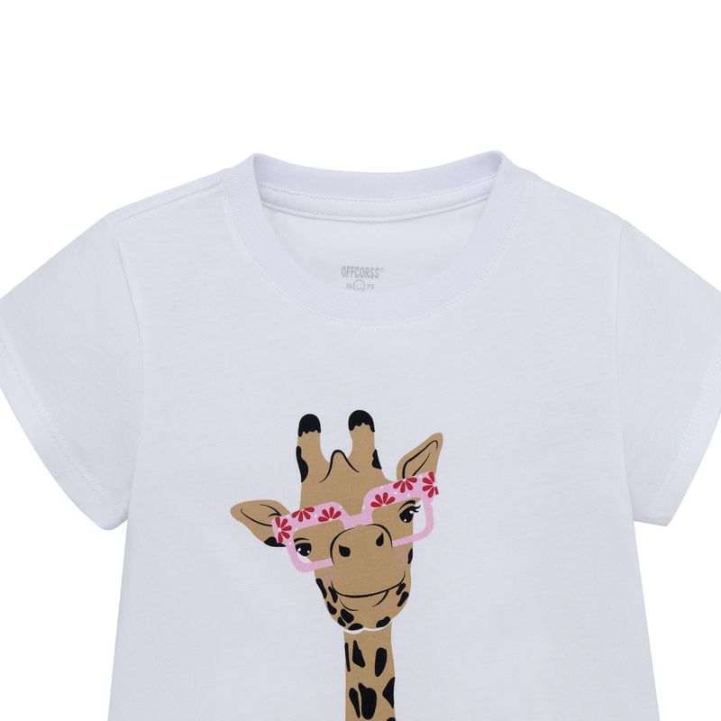 Camiseta-manga-corta-para-bebe-niña-Ropa-bebe-nina-Blanco