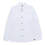 Camisa-manga-larga-para-niño-Ropa-nino-Blanco