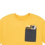 Camiseta-manga-corta-para-niño-Ropa-nino-Amarillo