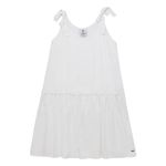 Vestido-manga-sisa-para-niña-Ropa-nina-Blanco
