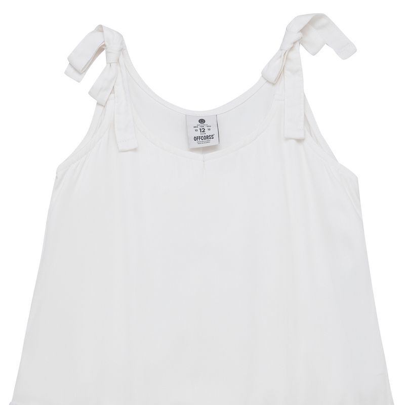 Vestido-manga-sisa-para-niña-Ropa-nina-Blanco