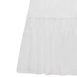 Vestido-manga-sisa-para-niña-Ropa-nina-Blanco
