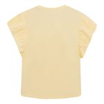 Camiseta-manga-corta-para-niña-Ropa-nina-Amarillo