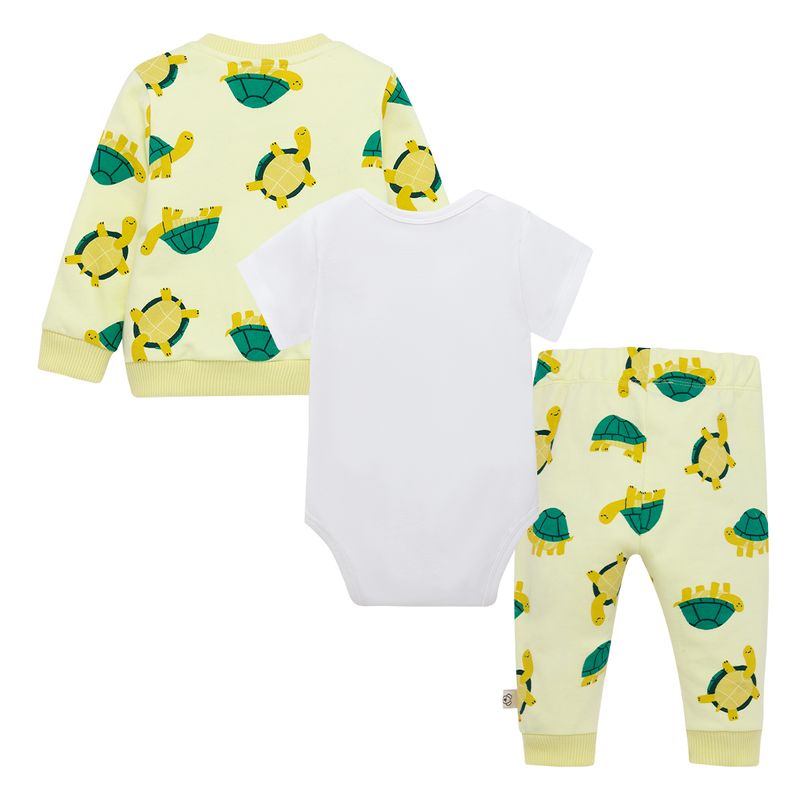 Conjunto-largo-para-recien-nacido-niño-Ropa-recien-nacido-nino-Verde