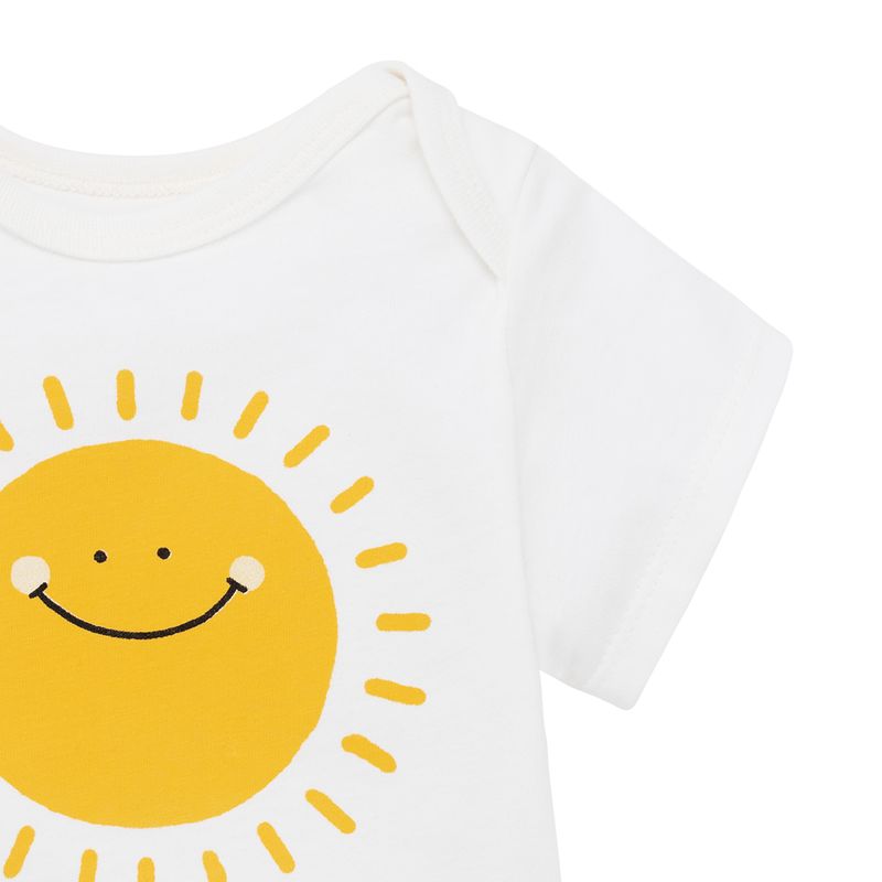 Body-manga-corta-para-recien-nacidos-unisex-Ropa-recien-nacido-nino-Gris