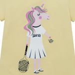 Camiseta-manga-corta-para-bebe-niña-Ropa-bebe-nina-Amarillo