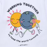 Camiseta-manga-corta-para-bebe-niña-Ropa-bebe-nina-Blanco