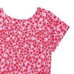Vestido-manga-corta-para-niña-Ropa-nina-Rosado