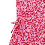 Vestido-manga-corta-para-niña-Ropa-nina-Rosado