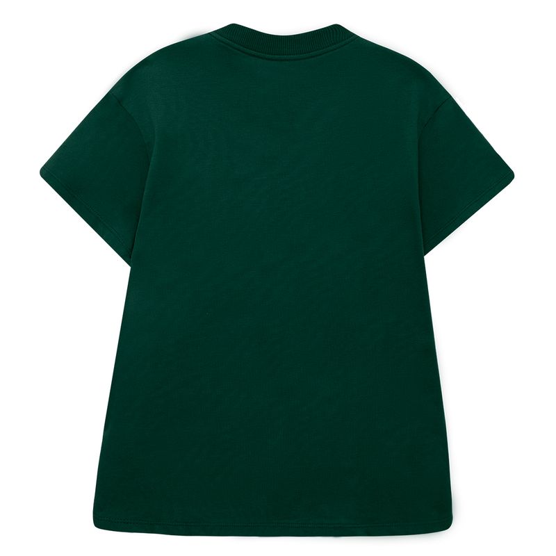 Camiseta-manga-corta-para-niña-Ropa-nina-Verde