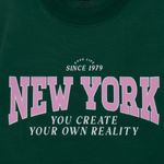 Camiseta-manga-corta-para-niña-Ropa-nina-Verde