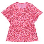 Camiseta-manga-corta-para-niña-Ropa-nina-Rosado