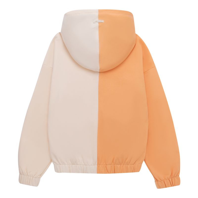 Buzo-abierto-para-niña-Ropa-nina-Naranja