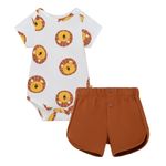 Conjunto-corto-para-recien-nacido-niño-Ropa-recien-nacido-nino-Gris