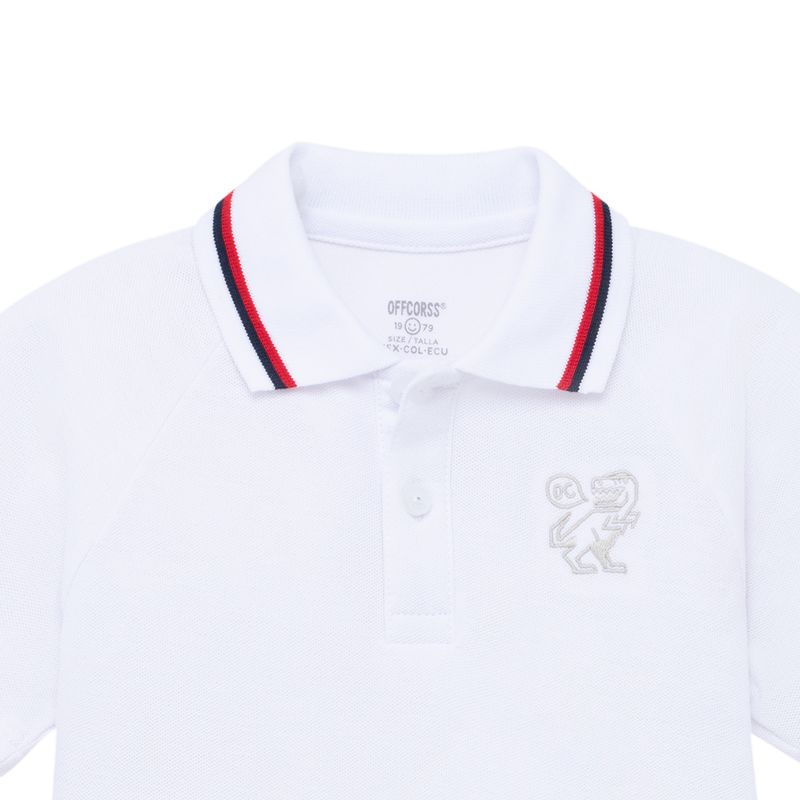 Camiseta-manga-corta-para-bebe-niño-Ropa-bebe-nino-Blanco