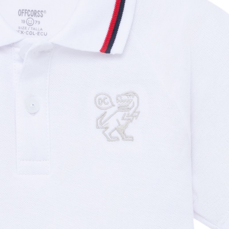 Camiseta-manga-corta-para-bebe-niño-Ropa-bebe-nino-Blanco