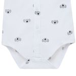 Body-manga-corta-para-recien-nacido-niño-Ropa-recien-nacido-nino-Blanco