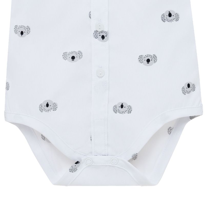 Body-manga-corta-para-recien-nacido-niño-Ropa-recien-nacido-nino-Blanco