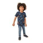 Camiseta-manga-corta-para-bebe-niño-Ropa-bebe-nino-Azul