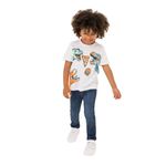 Camiseta-manga-corta-para-bebe-niño-Ropa-bebe-nino-Blanco