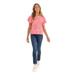 Camiseta-manga-corta-para-niña-Ropa-nina-Rosado
