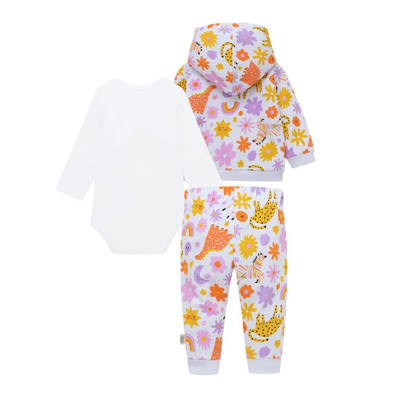 Conjunto-largo-para-recien-nacida-niña-Ropa-recien-nacido-nina-Blanco