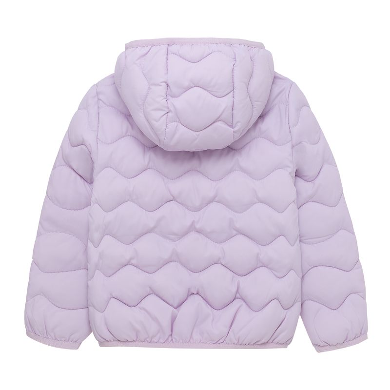 Chaqueta-acolchada-con-bolsa-para-guardarla-para-bebe-niña-Ropa-bebe-nina-Morado