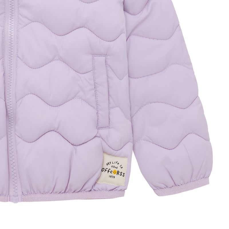 Chaqueta-acolchada-con-bolsa-para-guardarla-para-bebe-niña-Ropa-bebe-nina-Morado