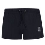 Pantaloneta-tipo-boxer-con-cordon-funcional-para-niño-Ropa-nino-Negro