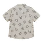 Camisa-manga-corta-con-bolsillo-para-bebe-niño-Ropa-bebe-nino-Cafe
