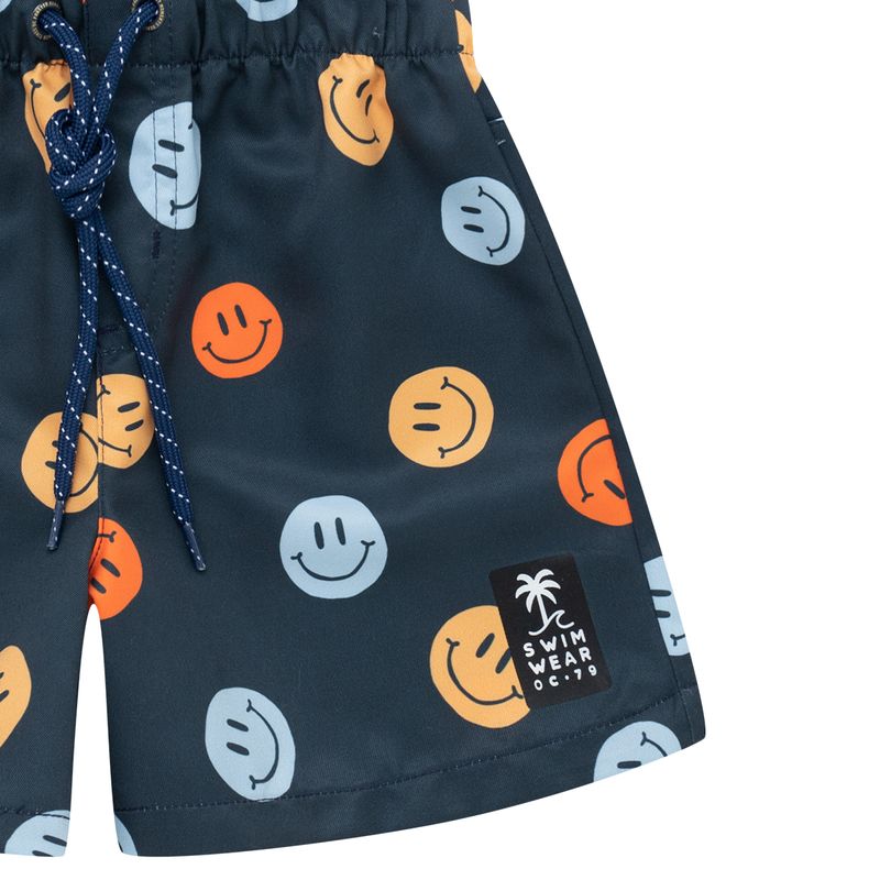 Bermuda-de-baño-con-cordon-funcional-para-bebe-niño-Ropa-bebe-nino-Azul