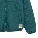 Chaqueta-acolchada-con-bolsa-para-guardarla-para-niño-Ropa-nino-Verde