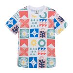 Camiseta-manga-corta-para-bebe-niño-Ropa-bebe-nino-Blanco