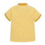 Camiseta-tipo-polo-para-bebe-niño-Ropa-bebe-nino-Amarillo