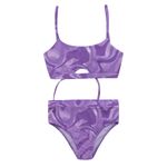 Vestido-de-baño-bikini-para-niña-Ropa-nina-Morado