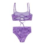 Vestido-de-baño-bikini-para-niña-Ropa-nina-Morado