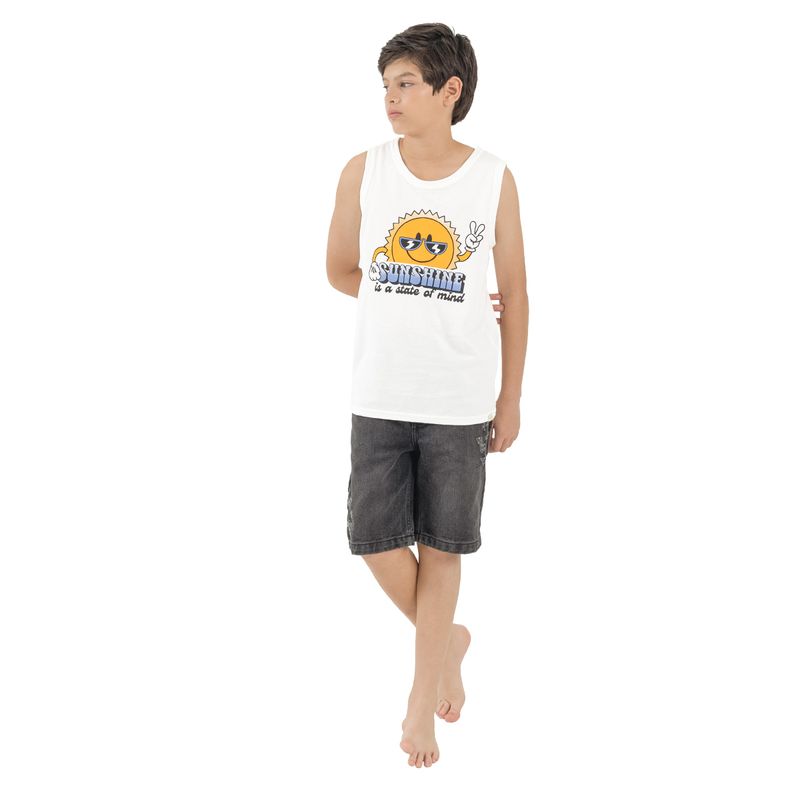 Camiseta-manga-sisa-para-niño-Ropa-nino-Gris
