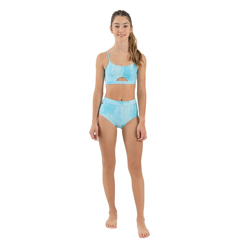 Vestido-de-baño-bikini-para-niña-Ropa-nina-Verde