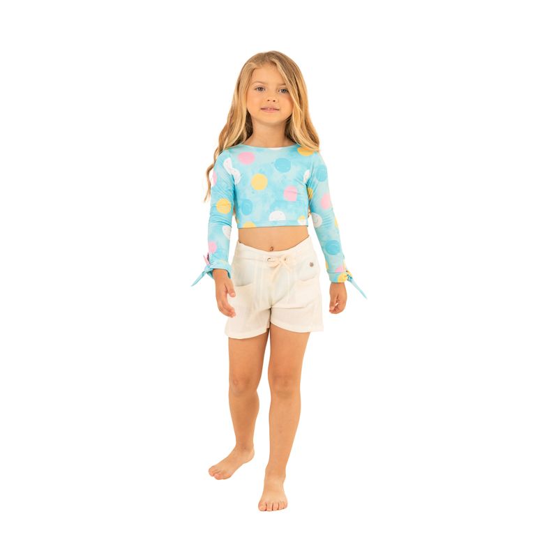 Salida-de-baño-en-short-para-bebe-niña-Ropa-bebe-nina-Gris