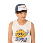 Gorra-en-bloques-de-color-para-niño-Accesorios-Amarillo