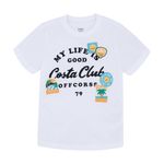 Camiseta-manga-corta-para-bebe-niño-Ropa-bebe-nino-Blanco