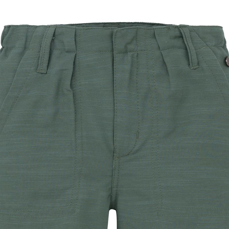 Short-corto-con-costuras-en-los-bolsillos-para-bebe-niña-Ropa-bebe-nina-Verde