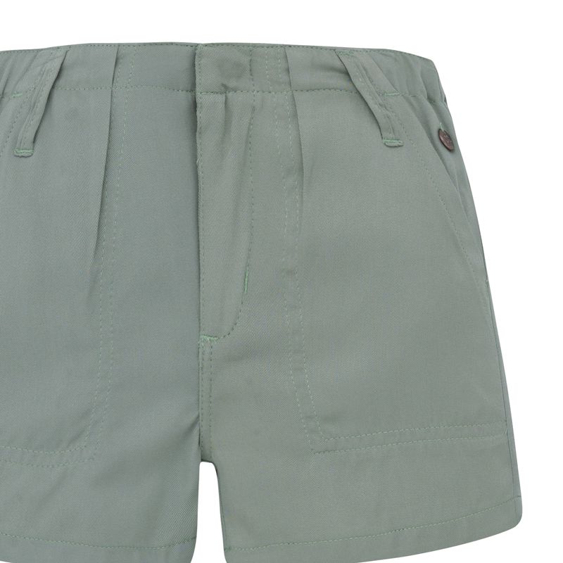 Short-corto-con-costuras-en-los-bolsillos-para-bebe-niña-Ropa-bebe-nina-Verde