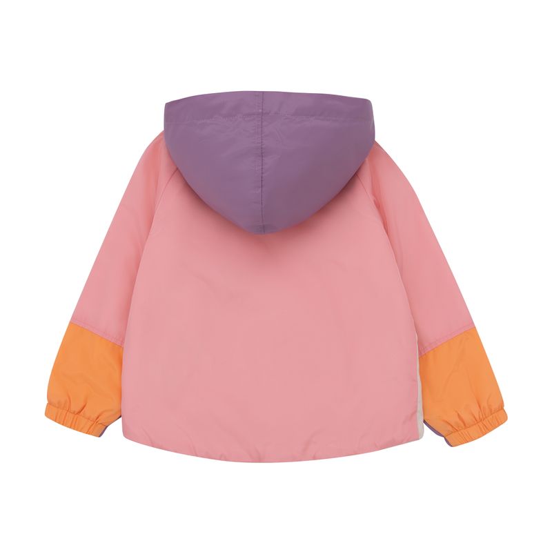 Chaqueta-con-cremallera-y-bolsillo-de-parche-para-bebe-niña-Ropa-bebe-nina-Cafe